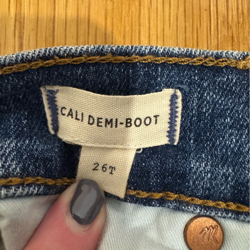 Madewell Cali Demi-Boot Jeans (Tall) - Picture 6 of 9